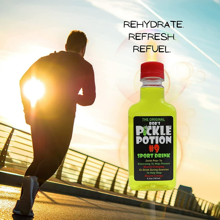 Bob's Pickle Potion 9 Sports Drinks - Electrolyte Drink for Pre Workou