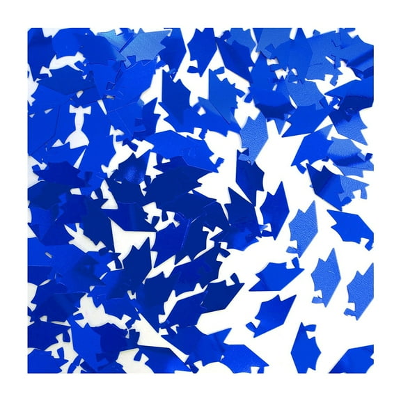 Beistle Graduation Caps Confetti Blue 5/Pack CN014