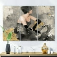 thumbnail image 1 of Designart - Gold Fashion Dance - Traditional Premium Canvas Wall Art, 1 of 1