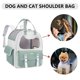 thumbnail image 5 of Mochila Transportadora De Gatos Mochila de viaje para gatos, mochila transpirable para mascotas, gran capacidad (verde) Likrtyny Libre de BPA, 5 of 8