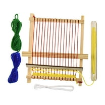 HILABEE Wooden Weaving Loom DIY Durable for Beginners Tapestries Knitter