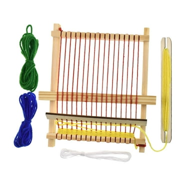 HILABEE Wooden Weaving Loom DIY Durable for Beginners Tapestries Knitter