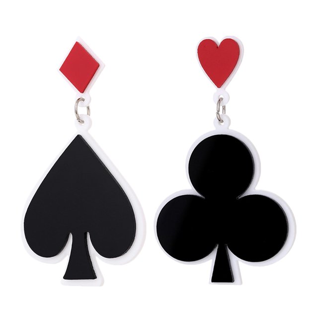 MOVTOTOP 1 Paire de Boucles d'Oreilles Pendantes Asymétriques Exagérées