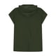 thumbnail image 3 of Blusa de Color Sólido de los Hombres, Moda Casual sin Mangas Sudadera con Capucha para Uso Al Aire Libre Y Diario, Cuello Redondo Atlético Top, 3 of 5