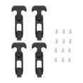 thumbnail image 4 of Shisuyan 4pcs T-Handle Hasp Rubber Flexible Draw Latch Elastic Shocks Absorption Buckle, 4 of 8