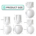 thumbnail image 3 of "Large Size Silicone Rabbit Ear Eggshell Storage Box 5823H by Miyuadkai Easter Egg Shape Jar Resin with Lid Easter Silicone for Candle Holder DIY Art Craft", 3 of 9