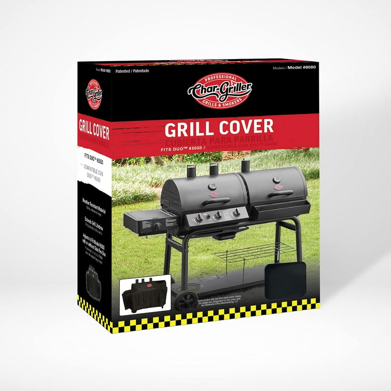 Char Griller Polyester Duo Grill Cover 60