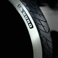 thumbnail image 2 of Duro 26x3.0 Fat Bike Tire Whitewall Beach Bum Cruiser Semi-slick Chopper, 2 of 5
