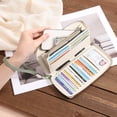 thumbnail image 7 of GAEKEAO Wristlet Wallets for Women RFID Blocking Large Capacity Clutch Wallet Vegan Leather Zip Around Ladies Long Purse, 7 of 7