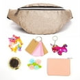 thumbnail image 3 of Bangcool Sac Banane pour Femmes Mode Pailleté Sac de Poitrine Ajustable Sac Banane Sac Bandoulière, 3 of 4