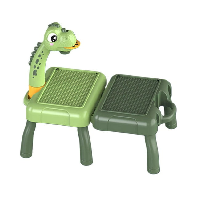 1 Set Drawing Projector Table Dinosaur/Giraffe Music Mode Early Education Children Painting Board Kindergarten Supplies