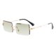 thumbnail image 5 of Gafas de sol cuadradas sin montura y sin montura para mujer, gafas de sol con degradado, gafas modernas y de moda, 5 of 5