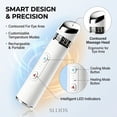 thumbnail image 2 of Hot & Cold Depuffing Wand – Solve Eye Puffiness, Dark Circles & Fine Lines, Eye Massager, Face Roller (White) | No Pre-Chilling Needed, 2 of 5
