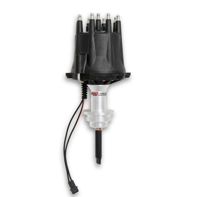 MSD SBM 318-360 Distributor Pro-Billet w/Black Cap MSD SBM 318-360 Distributor Pro-Billet w/Black Cap