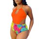 thumbnail image 1 of Gibobby Trajes de Baño para Mujer Las mujeres tiran a Bikini Hollow Sexy Fashion Swimsuit Uno Pieza de ropa de baño Swimwears(Multicolor,CH), 1 of 5