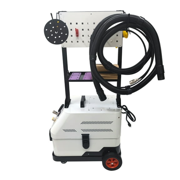 F7 Double Grinding Head Dry Mill Dust Free Sanding Machine Pneumatic and Electric Dual-purpose