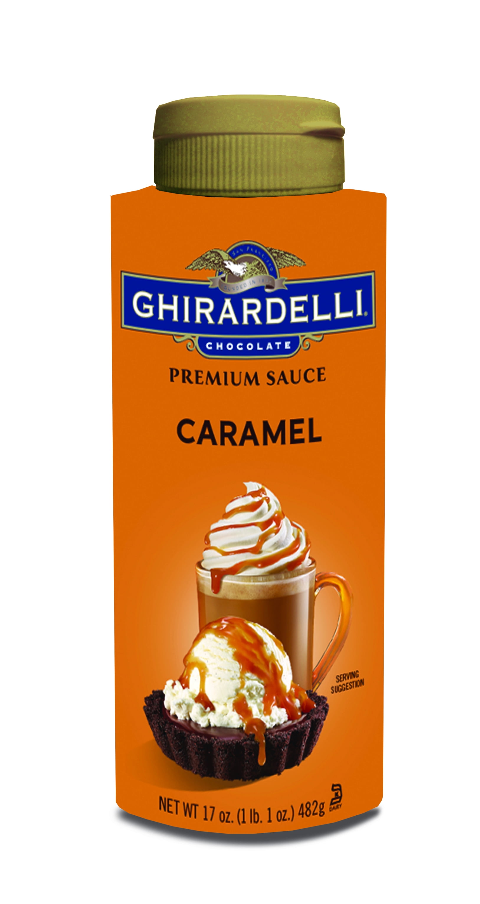Ghirardelli Caramel Premium Sauce, 17 Oz. - Walmart.com - Walmart.com