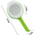 thumbnail image 3 of Toaster Tongs 4Pcs Bag Clip with Pour Spout Seal And Pour Bag Clip Snack Clips That Pour Food Storage Bag Sealing Clip Seal Pour Food Storage Ba Small Tongs for Serving Food, 3 of 9