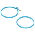 thumbnail image 3 of Cross Stitch Embroidery Circle, Colorful Hoop Ring Embroidery Circle Cross Stitch Embroidery Ring  For DIY For Stitching For Household For Sewing 5in, 3 of 8