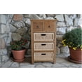 thumbnail image 4 of Anderson Teak Safari Patio End Table in Natural, 4 of 5