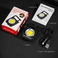 thumbnail image 4 of Lámpara LED COB de emergencia multifuncional 500LM Camping iluminación para viajes al aire libre Tmvgtek Para estrenar, 4 of 9