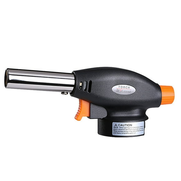 Barbecue Torch Lighter Refillable Reusable Ignition Tools Supplies Heater Electronic Ignition Copper Core Adjustable Flame Burner Cooking Camping Welding Tool