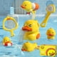 thumbnail image 1 of 8pc Juguetes de baño patos de goma, 1 of 3