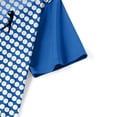thumbnail image 7 of BRGZLK Mens Golf Shirts Summer 2026 Short Sleeve Turn-Down Collar Button-Down Lightweight Breathable Moisture Wicking Casual Pullover Shirts Blue A XXL, 7 of 7