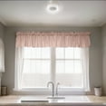 thumbnail image 2 of Solid Poplin Window Valance 58" Wide Blush, 2 of 3