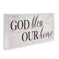 thumbnail image 3 of Stupell Industries God Bless Our Home Phrase Typography Painting White Framed Art Print Wall Art, 24 x 10, 3 of 9