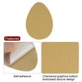 thumbnail image 4 of Uxcell 5 Pairs Non-Skid Shoe Pads 3.5"x2.6" Thicken No Slip Shoe Grip Stick Sole Protector Silicone Cushion Khaki, 4 of 6