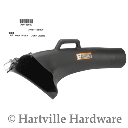 John Deere Original Equipment Chute #AM143912