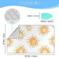 thumbnail image 2 of Suns Giraffe Ironing Board Covers Heat Resistant Ironing Pad Mat Portable for Travel Washer Dryer Table, 2 of 6