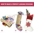 thumbnail image 6 of Dalrosia Pet Christmas Stockings Fuzzy Velet Christmas Stockings for Dog Cat Buffalo Plaid Paw Pattern Christmas Hanging Stockings for Xmas Tree Party Decorations Gift, 6 of 6