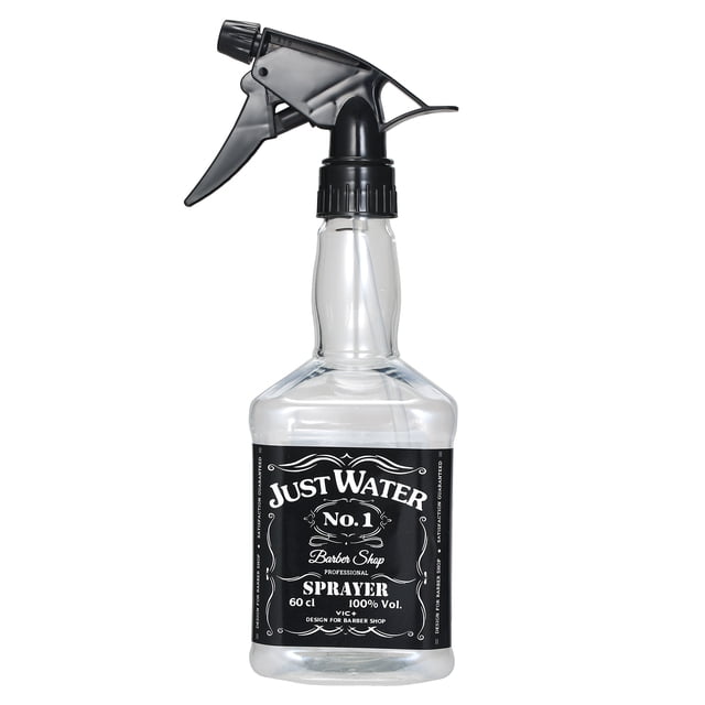 Graflsoa Transparent 650ml Ergonomic Hair Styling Spray Bottle for Salon and Home Use