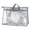 Gray/Clear, variant on Conditiclusy Clear Handbag Storage Organizer Dust Cover Bag, 5 Sizes Transparent Purse Protector Storage Bag with Zipper and Handle