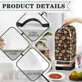thumbnail image 4 of Yuyamidu Mushroom Blender Dust Cover with Handle Daisy Food Processor Cover Anti Splash Kitchen Appliance Covers Stand Mixer or Coffee Maker Appliance Cover, 4 of 6