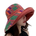 thumbnail image 2 of Women's Packable Foldable Bucket Hat UV Sun Protection Wide Brim Summer Beach Cap, 2 of 7