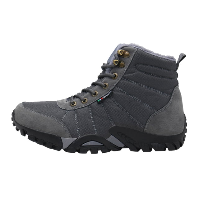 WEAIXIMIUNG Espadrilles Hommes 12 Wide Hiver Montantes à Lacets et Chaussures de Randonnée de Plein Air pour Hommes