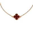 thumbnail image 4 of Pre-Owned Sweet Alhambra Bracelet 18K Rose Gold and Carnelian By Rebag, 4 of 6