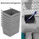 thumbnail image 2 of 8 Pieces Bins Kit Parts Storage Accessories Workbench Bins for Organizing Hardware(Grey), 2 of 5