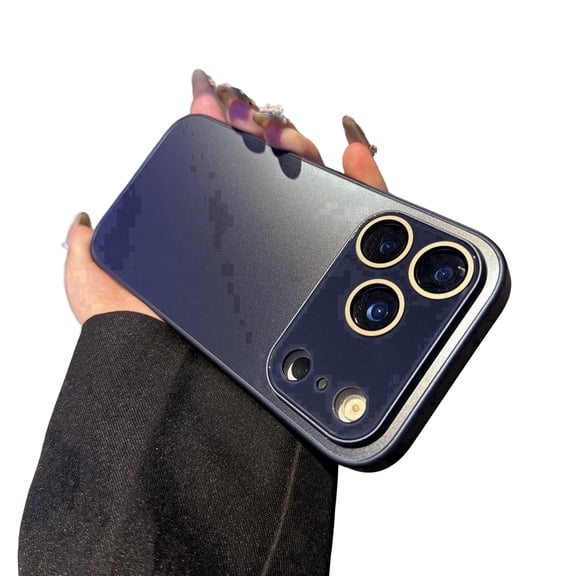 Allytechgroup Anti-Scratch Hard Shell Fashion Cell Phone Case with Protective Case Cover for Apple iPhone 17 Pro Max, Blue