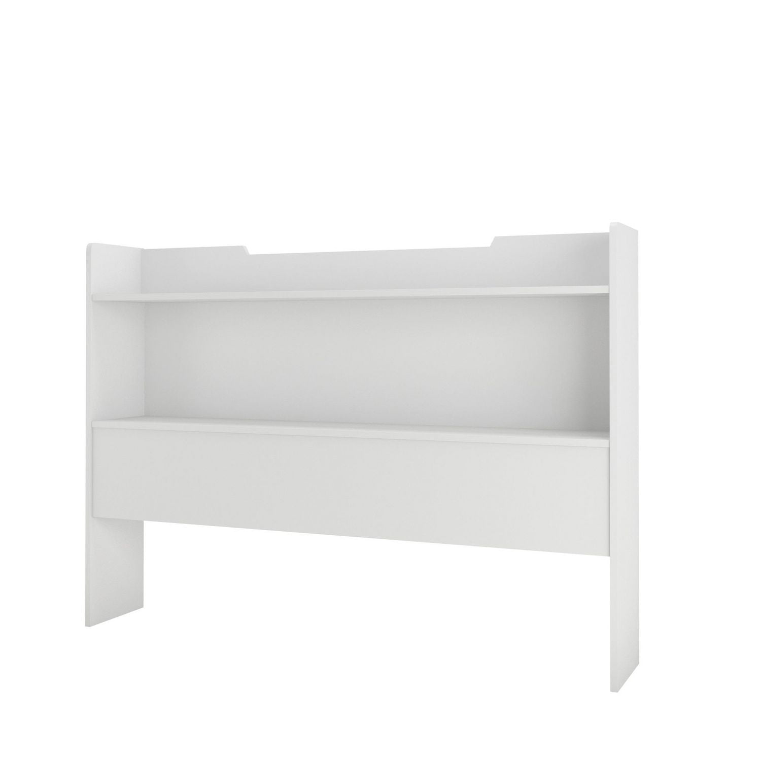 Tête de lit rangement double Aura, Blanc