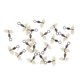 thumbnail image 4 of 20 Piezas Artículos Giratorios de Pesca Accesorios para ejercicio Acuáticos Actividades Al Durable Flexible Ajustable de utilizar Compact S, 4 of 9