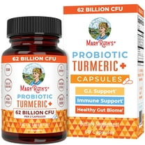 MaryRuth's Probiotic Turmeric Capsules, 60 ct