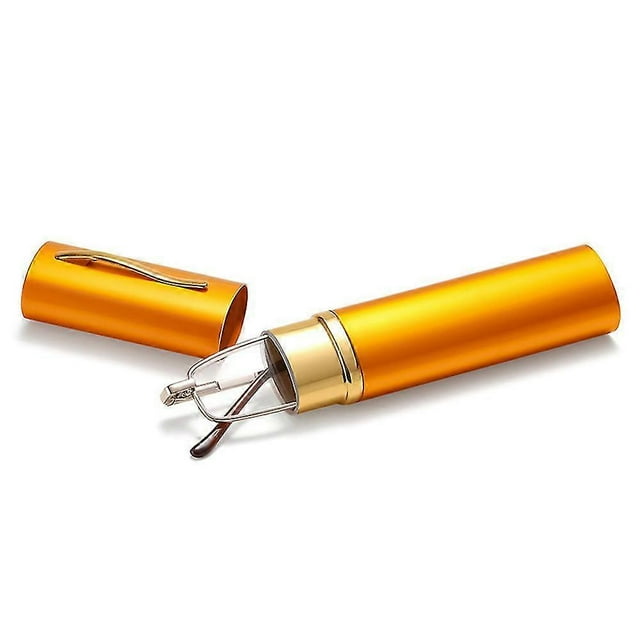 Lunettes de Lecture Compactes avec Étui à Tube en Aluminium