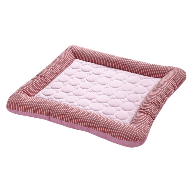 Cojín de enfriamiento para mascotas Zulema Rosa 76x58cm Almohadillas de enfriamiento de animales