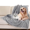 thumbnail image 4 of LAIQIEN Anti Slip Dog Sofa Blanket Plush Comfortable Dog Mat Waterproof Washable Pad, 4 of 14