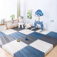 thumbnail image 3 of Alfombrilla de espuma para suelo, alfombrilla para dormitorio doméstico, alfombrilla de tatami para mesita de noche, habitación de niños completamente cubierta, corte y empalme, 3 of 5