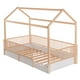 thumbnail image 2 of Cama Casa Montessori De Madera Barnizada - Individual Duduk, 2 of 4